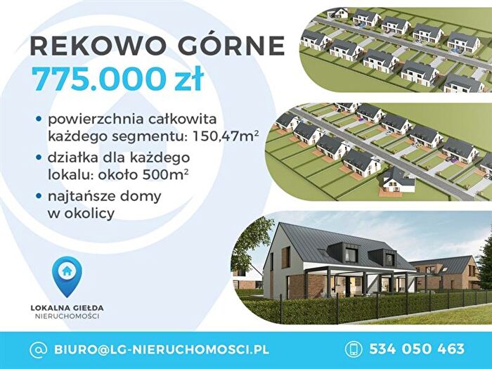 Dom 5-pokojowy na sprzedaż, Rekowo Górne