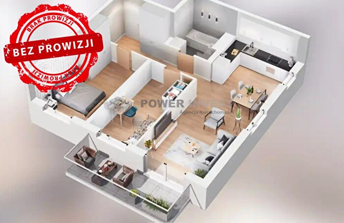 Mieszkanie 3-pokojowe na sprzedaż, Chorzów
