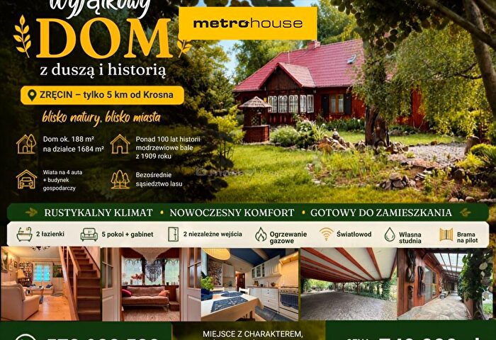 Dom 7-pokojowy na sprzedaż, Zręcin