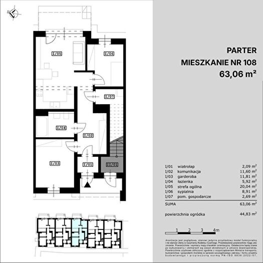Mieszkanie 3-pokojowe na sprzedaż, Rzeszów – Zawiszy Czarnego