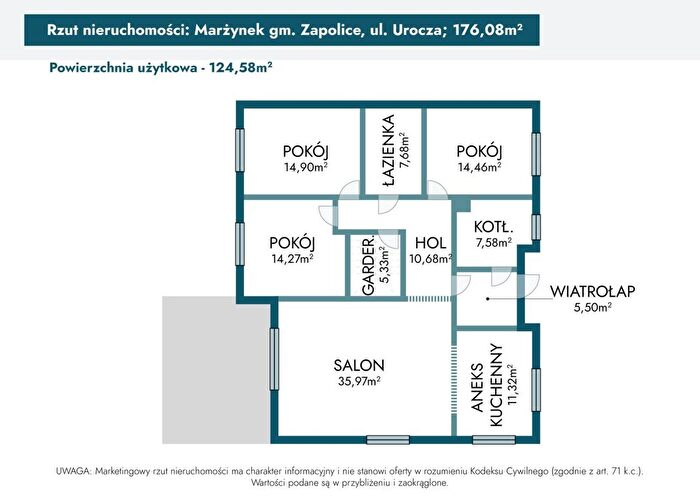 Dom 4-pokojowy na sprzedaż, Zduńska Wola
