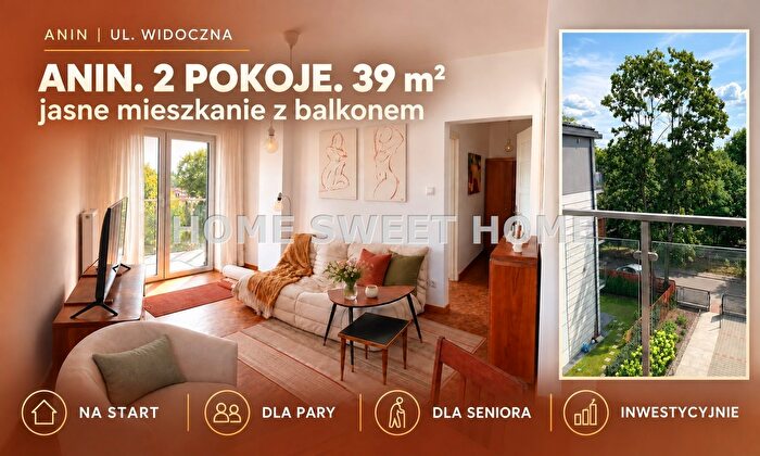 Mieszkanie 2-pokojowe na sprzedaż, Warszawa – Widoczna
