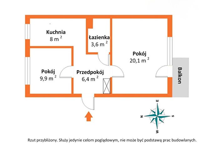Mieszkanie 2-pokojowe na sprzedaż, Kielce