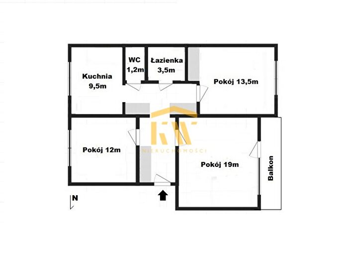 Mieszkanie 3-pokojowe na sprzedaż, Radom