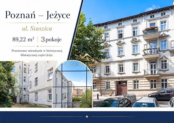 Mieszkanie 3-pokojowe na sprzedaż, Poznań – Stanisława Staszica