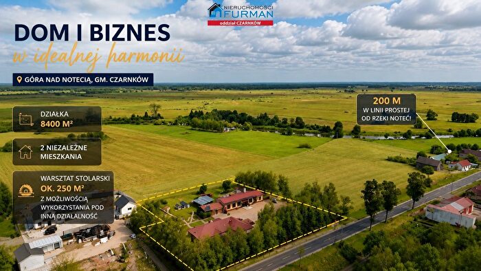 Dom 7-pokojowy na sprzedaż, Góra nad Notecią