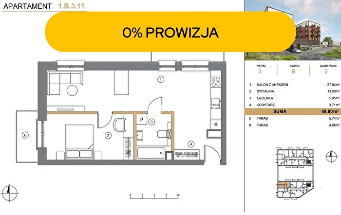 Mieszkanie 2-pokojowe na sprzedaż, Wieliczka