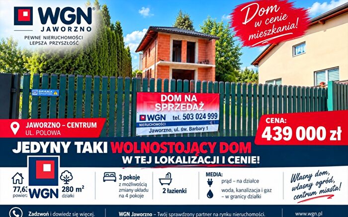 Dom 3-pokojowy na sprzedaż, Jaworzno