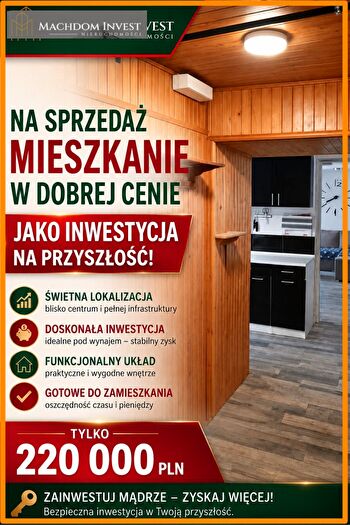 Mieszkanie 2-pokojowe na sprzedaż, Grudziądz
