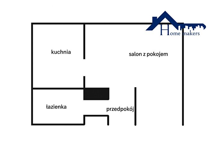 Mieszkanie 1-pokojowe na sprzedaż, Legionowo