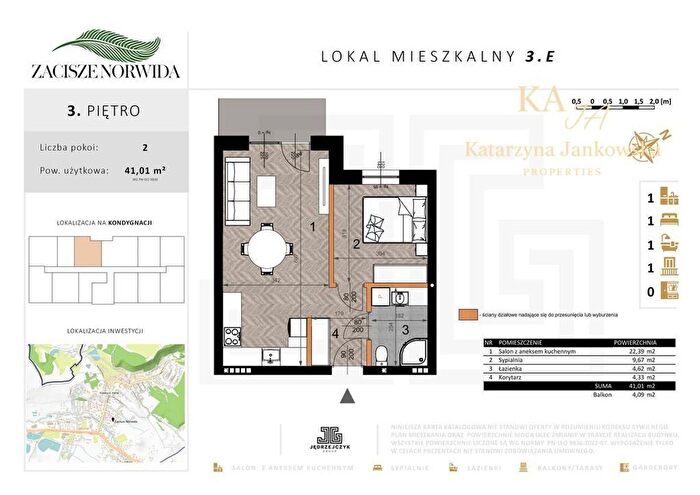 Mieszkanie 2-pokojowe na sprzedaż, Kudowa-Zdrój