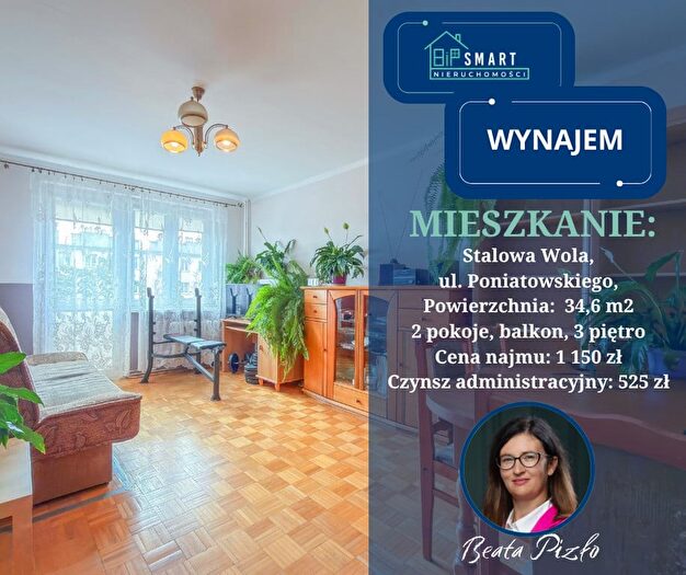 Mieszkanie 2-pokojowe do wynajęcia, Stalowa Wola