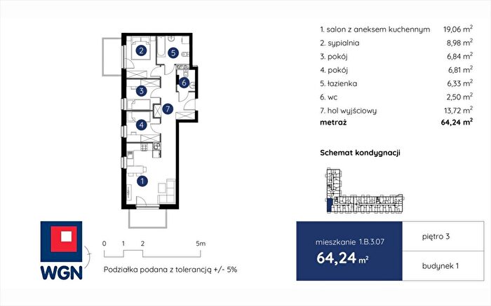Mieszkanie 4-pokojowe na sprzedaż, Lublin – Centrum