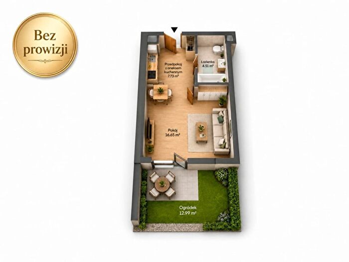 Mieszkanie 1-pokojowe na sprzedaż, Warszawa