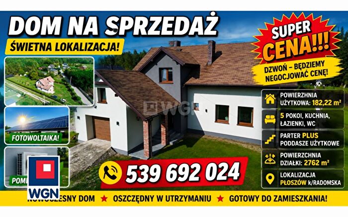 Dom 5-pokojowy na sprzedaż, Płoszów