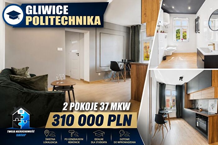 Mieszkanie 2-pokojowe na sprzedaż, Gliwice – Zabrska
