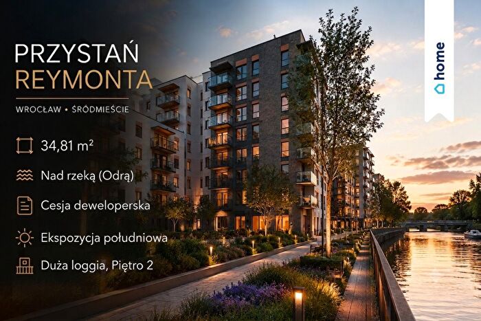 Mieszkanie 2-pokojowe na sprzedaż, Wrocław – Władysława Reymonta
