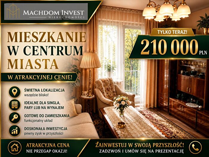 Mieszkanie 1-pokojowe na sprzedaż, Rypin
