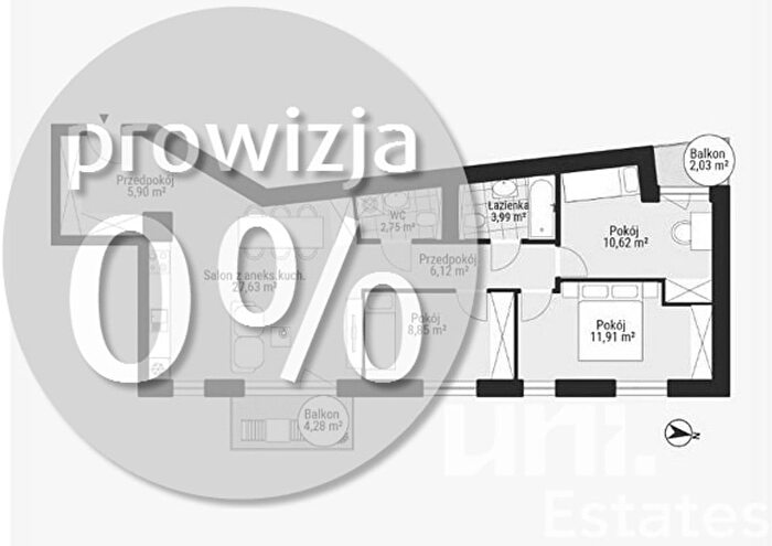 Mieszkanie 4-pokojowe na sprzedaż, Katowice – Słoneczna