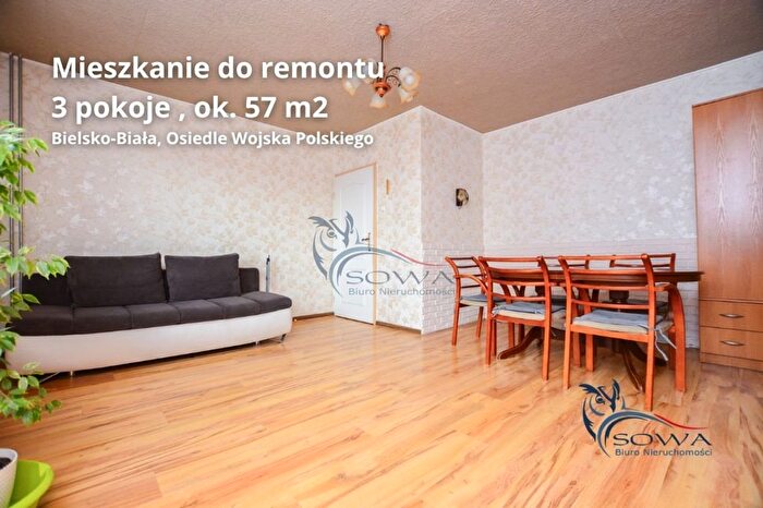 Mieszkanie 3-pokojowe na sprzedaż, Bielsko-Biała