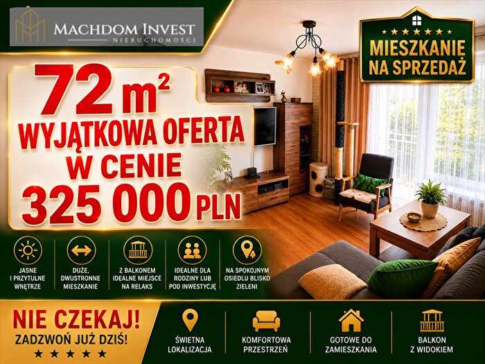 Mieszkanie 3-pokojowe na sprzedaż, Brodnica