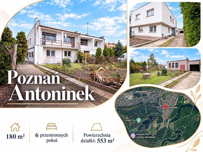 Dom 6-pokojowy na sprzedaż, Poznań – Unisława