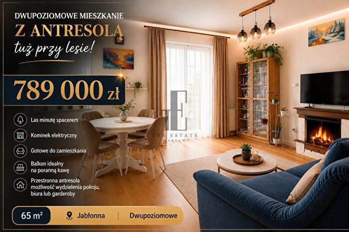 Mieszkanie 3-pokojowe na sprzedaż, Jabłonna