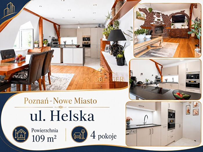 Mieszkanie 4-pokojowe na sprzedaż, Poznań – Helska