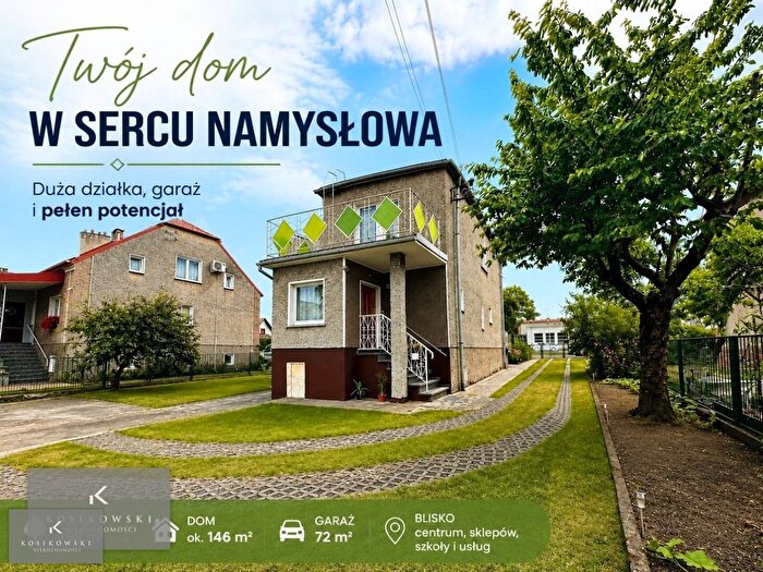 Dom 6-pokojowy na sprzedaż, Namysłów