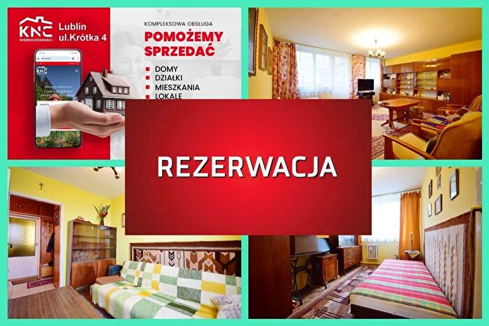 Mieszkanie 3-pokojowe na sprzedaż, Lublin – Zygmunta Krasińskiego