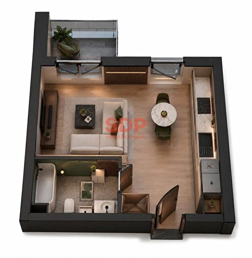 Mieszkanie 1-pokojowe na sprzedaż, Wrocław – Tadeusza Kościuszki