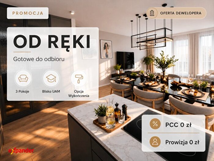 Mieszkanie 3-pokojowe na sprzedaż, Poznań – Naramowicka