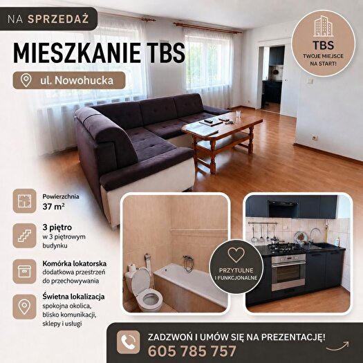 Mieszkanie 1-pokojowe na sprzedaż, Kraków