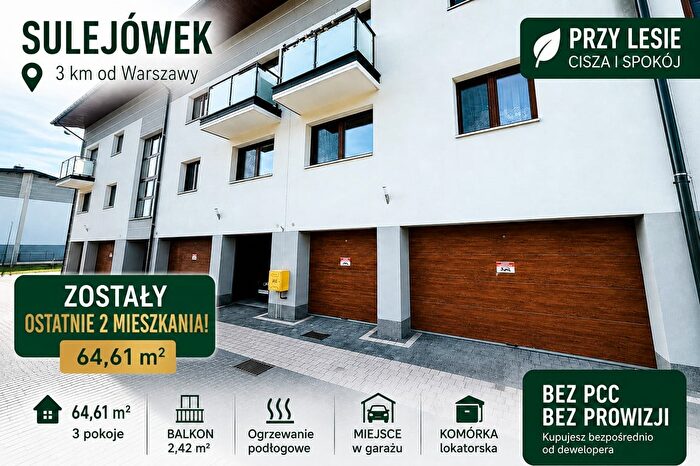 Mieszkanie 3-pokojowe na sprzedaż, Sulejówek