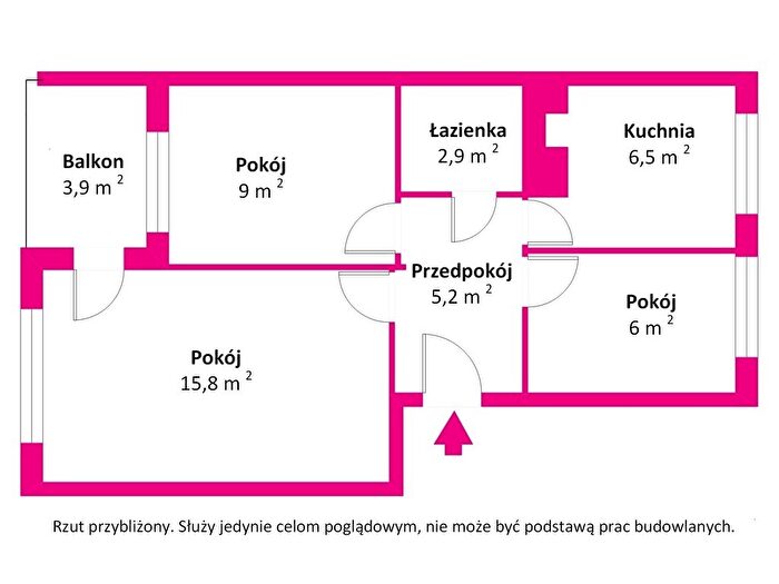 Mieszkanie 3-pokojowe na sprzedaż, Ełk