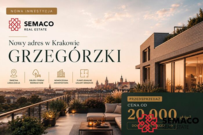 Mieszkanie 3-pokojowe na sprzedaż, Kraków – Kazimierza Kordylewskiego