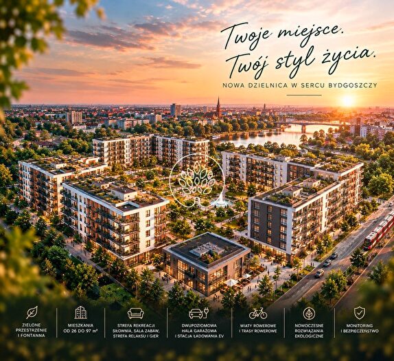 Mieszkanie 1-pokojowe na sprzedaż, Bydgoszcz