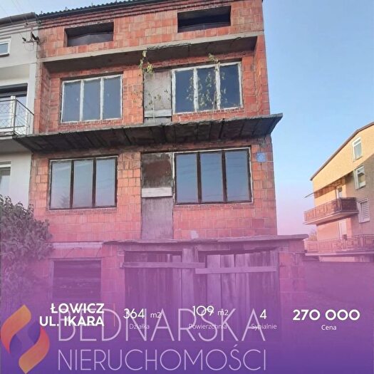 Dom 5-pokojowy na sprzedaż, Łowicz