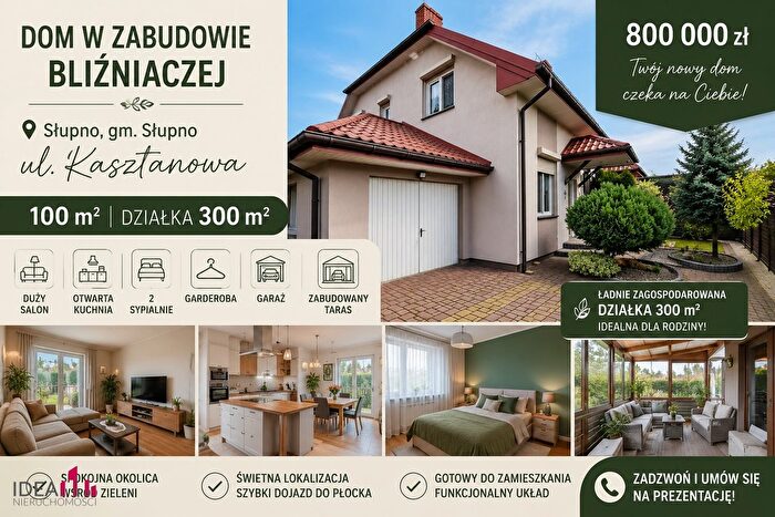 Dom 4-pokojowy na sprzedaż, Słupno