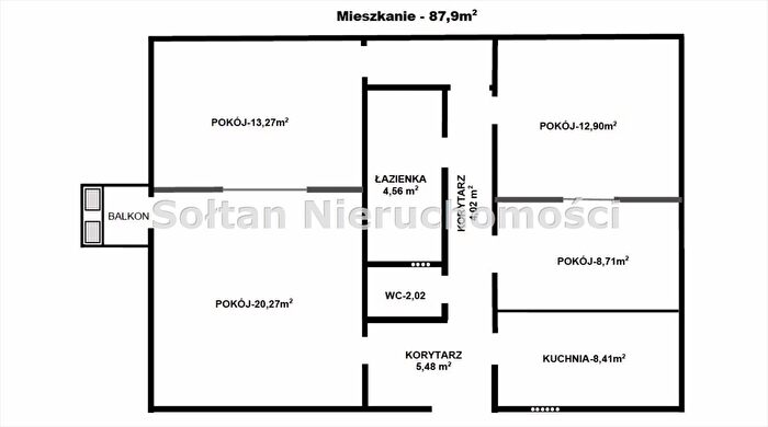 Mieszkanie 4-pokojowe na sprzedaż, Warszawa – Jana Sebastiana Bacha