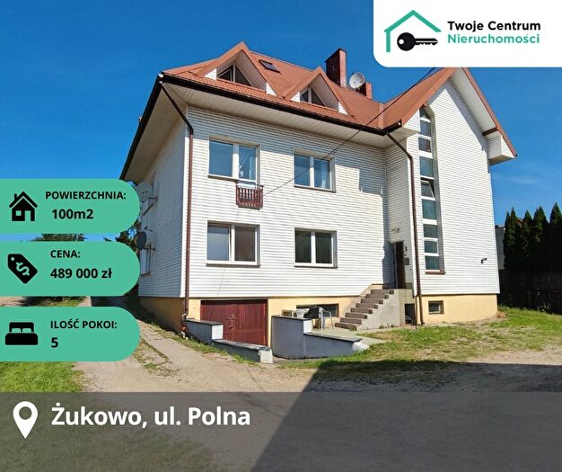 Mieszkanie 5-pokojowe na sprzedaż, Żukowo
