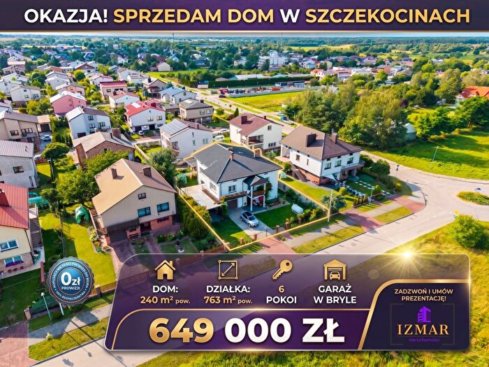 Dom 6-pokojowy na sprzedaż, Szczekociny