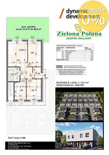 Mieszkanie 4-pokojowe na sprzedaż, Nowa Wola