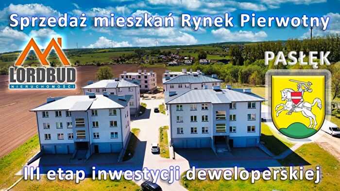 Mieszkanie 4-pokojowe na sprzedaż, Pasłęk