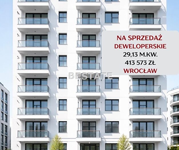 Mieszkanie 1-pokojowe na sprzedaż, Wrocław