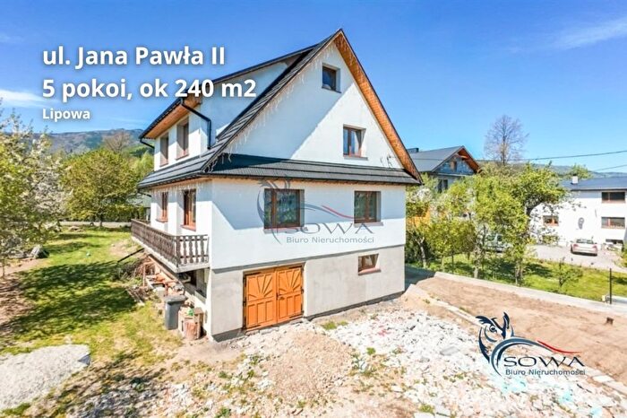 Dom 5-pokojowy na sprzedaż, Lipowa